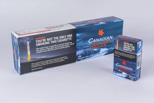 canadian classics original carton and pack