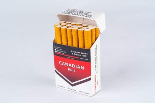 canadian full king size pack open