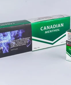 canadian menthol king size carton and pack