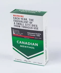 canadian menthol king size pack