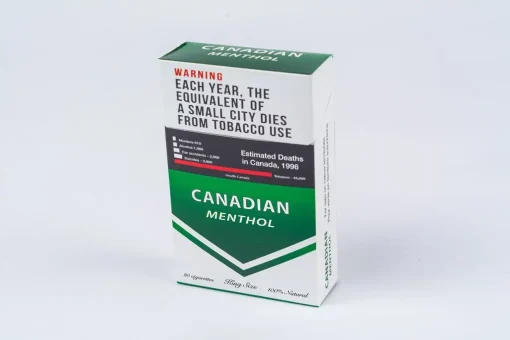 canadian menthol king size pack