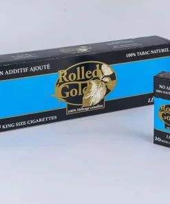 rolled gold lights king size carton and pack