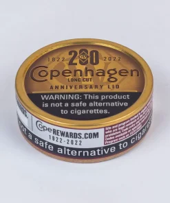 Copenhagen Long Cut dipping tobacco can