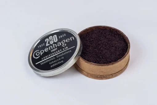 Copenhagen Snuff Can Open