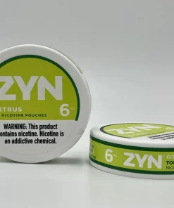 Zyn Citrus Nicotine Pouches 6mg 2 Cans