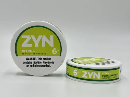 Zyn Citrus Nicotine Pouches 6mg 2 Cans