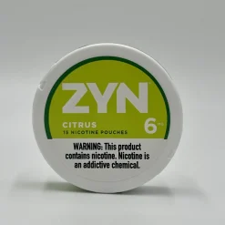 Zyn Citrus Nicotine Pouches 6mg 2 Can