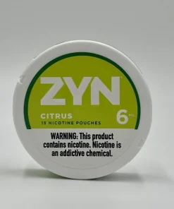 Zyn Citrus Nicotine Pouches 6mg 2 Can