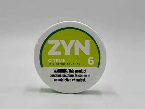 Zyn Citrus Nicotine Pouches 6mg 2 Can