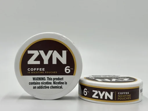 Zyn Coffee Nicotine Pouches 6mg 2 Cans