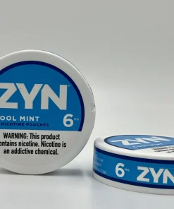 Zyn Cool Mint Nicotine Pouches 6mg 2 Cans