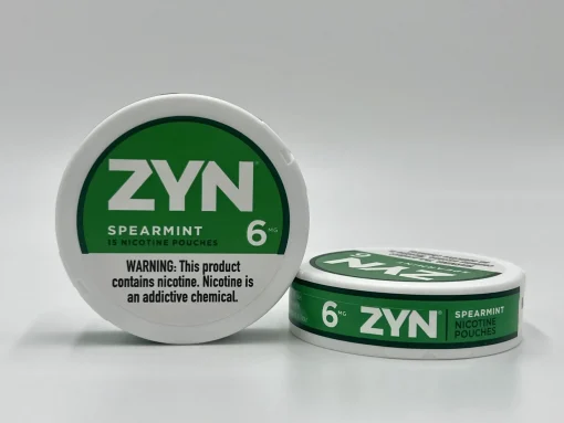 Zyn Spearmint Pouches 6mg 2 Cans