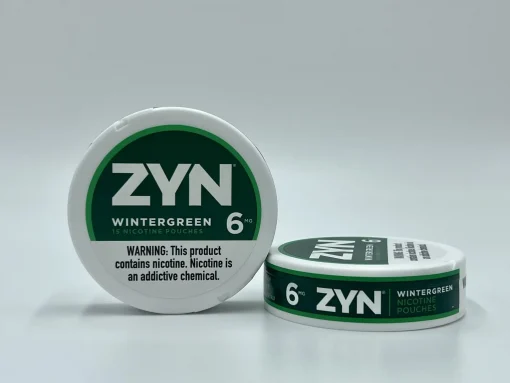 Zyn Wintergreen Pouches 6mg 2 Cans