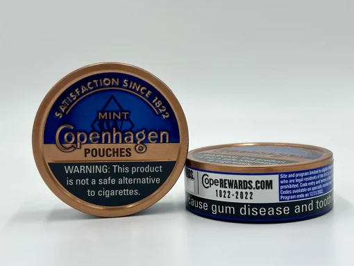 Copenhagen Mint Pouches Cans