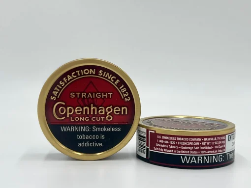 Copenhagen Straight Long Cut 2 Cans