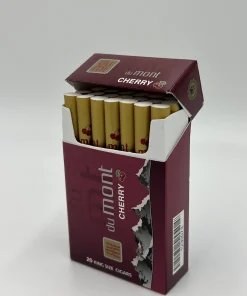 duMont Cherry-Flavoured Cigars Pack Open