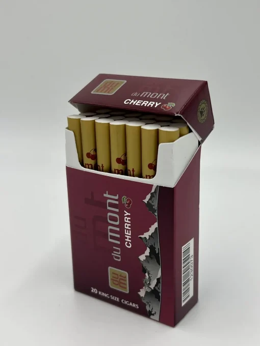 duMont Cherry-Flavoured Cigars Pack Open