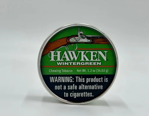 Hawken Wintergreen Chewing Tobacco