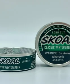 Skoal Long Cut Classic Wintergreen Dipping Tobacco 2 Cans