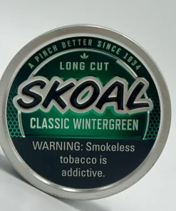 Skoal Long Cut Classic Wintergreen Dipping Tobacco