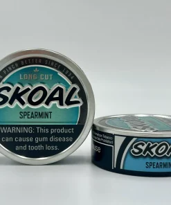 Skoal Long Cut Spearmint Dipping Tobacco Cans