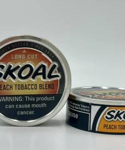 Skoal Peach Long Cut Dipping Tobacco 2 Cans