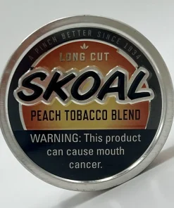 Skoal Peach Long Cut Dipping Tobacco