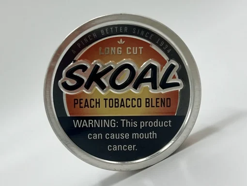 Skoal Peach Long Cut Dipping Tobacco