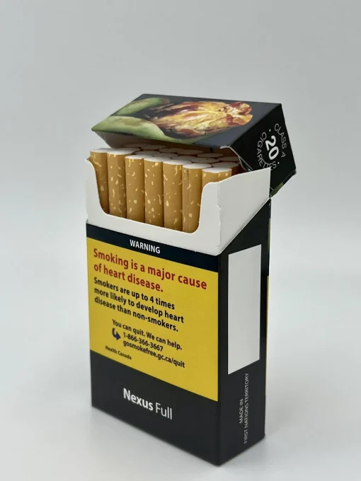 Nexus Full Cigarettes Pack Open