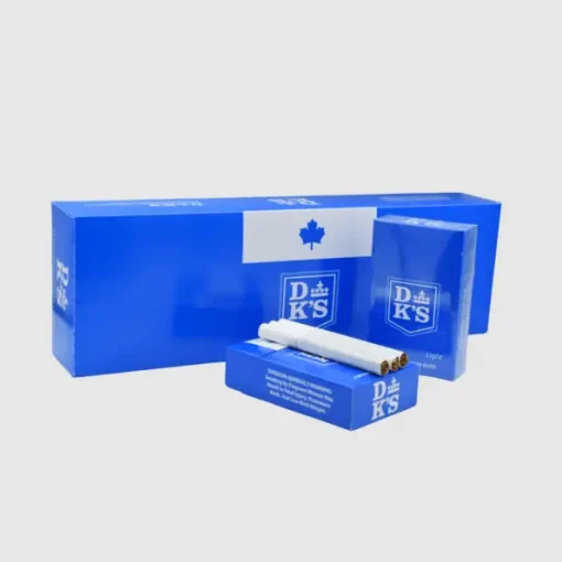 DKs Light Cigarettes Carton and Pack