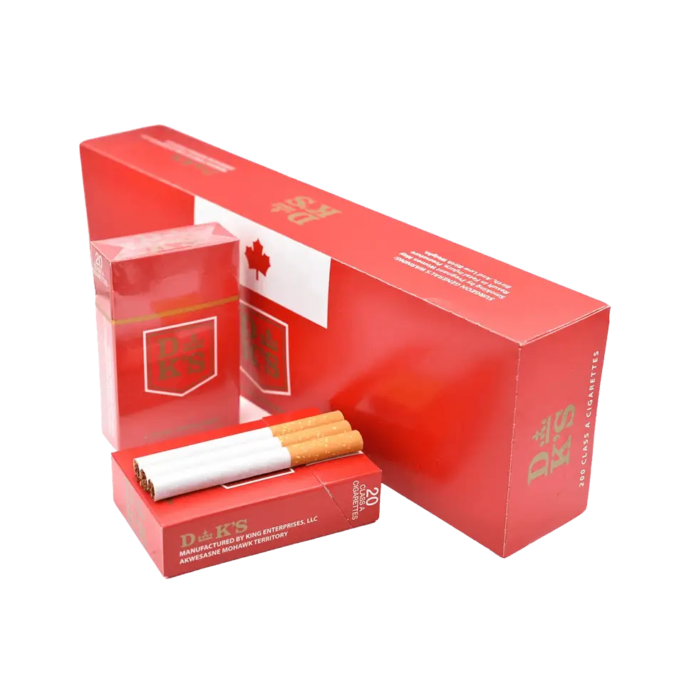 DKs Full Flavour Cigarettes Carton and Pack