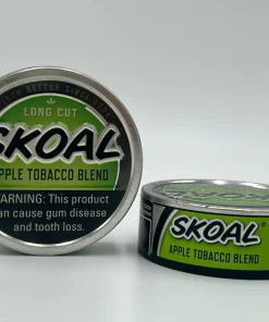 Skoal Long Cut Apple Blend Dipping Tobacco 2 Cans