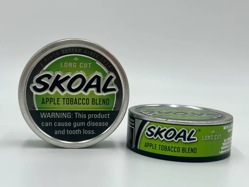 Skoal Long Cut Apple Blend Dipping Tobacco 2 Cans