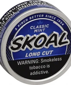 skoal mint long cut