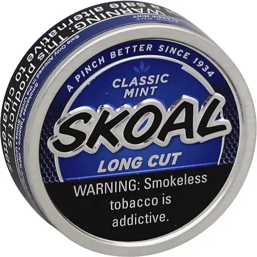 skoal mint long cut