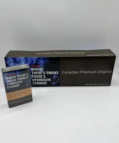 Canadian Premium Original Cigarettes Carton and Pack